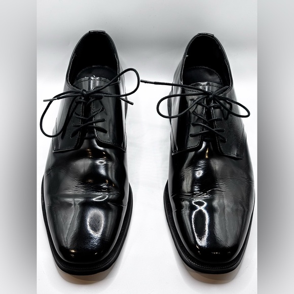 Jos‎ A Bank Men's Jazz  Patent Leather Dress Shoes Size 9.5 - Picture 1 of 5